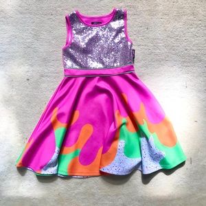 Jojo siwa pink sequin dress sales